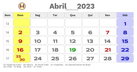 feriado de abril 2023